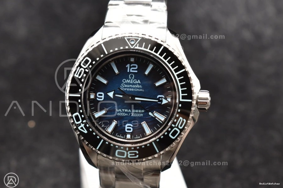 6000M Blue 1080 VSF SS Best A8912 Super Tailored Deep on Seamaster Summer Clone Bracelet 1:1 SS Ultra Dial Edition 0317